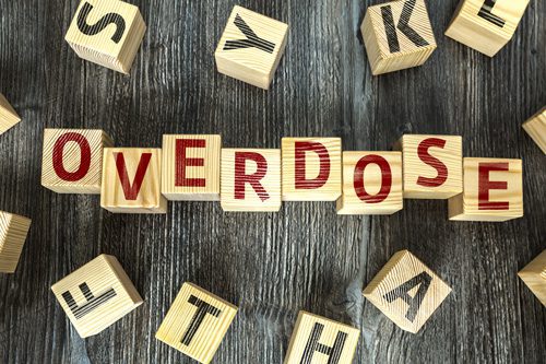 accidental drug overdose - overdose block letters - victory addiction recovery center